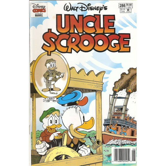 Uncle Scrooge (Walt Disney ) #286 (Newsstand) VF ; Gladstone Comic Book