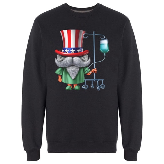 Uncle Slam On Hospital S Sweatshirt Men -Image by Shutterstock, Male Large