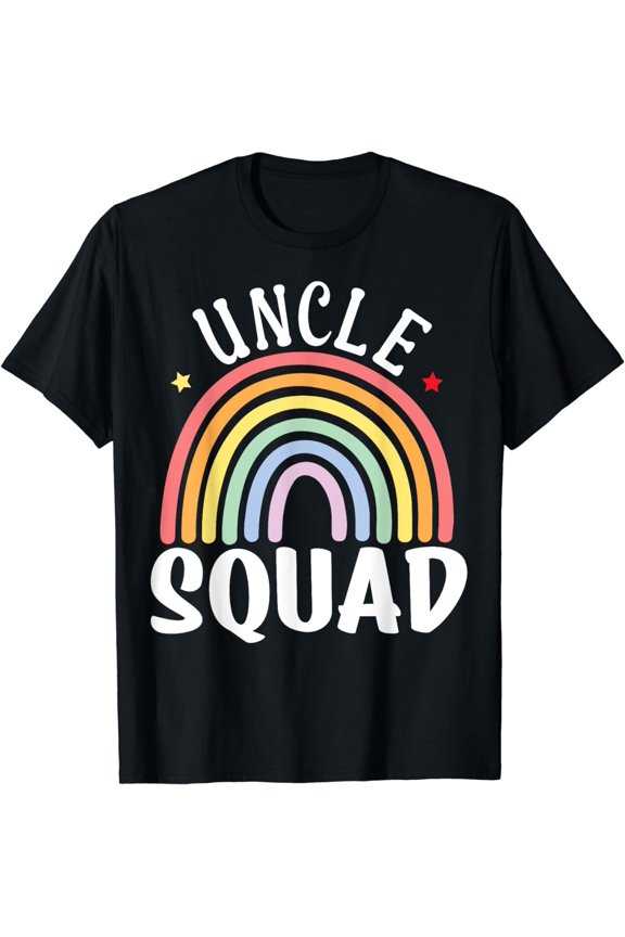 Uncle Squad Funny Uncle Matching Family Group T-Shirt