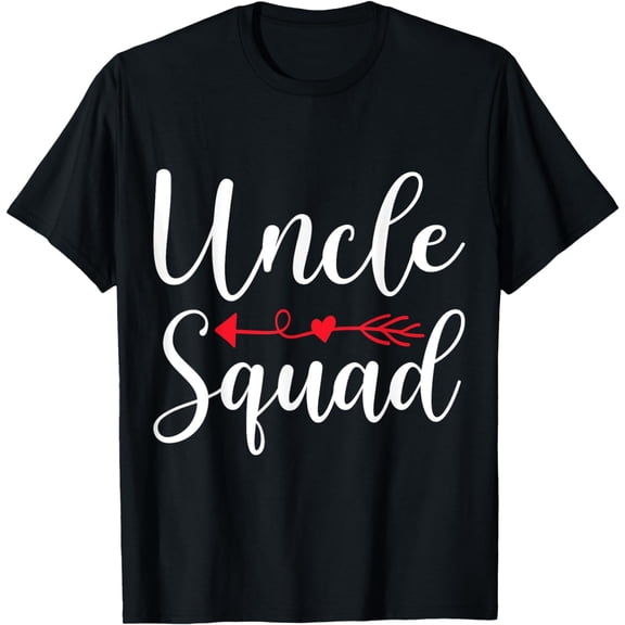 Uncle Squad Funny Uncle Matching Family Group T-Shirt
