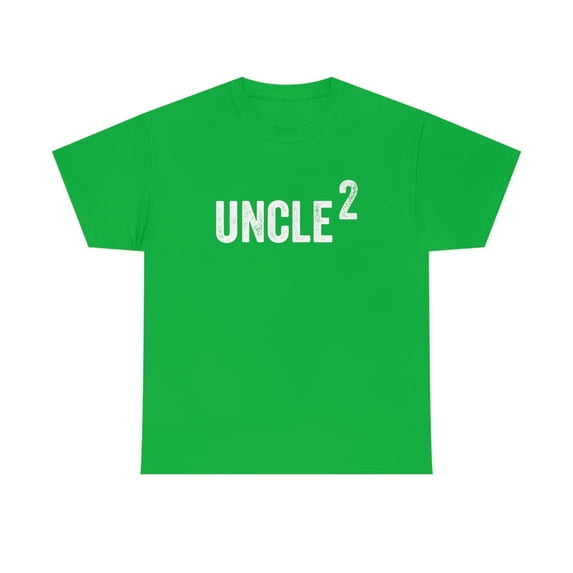 Uncle Squared - Funny Gift for Brother - New Baby Announcement Tee - ID:301