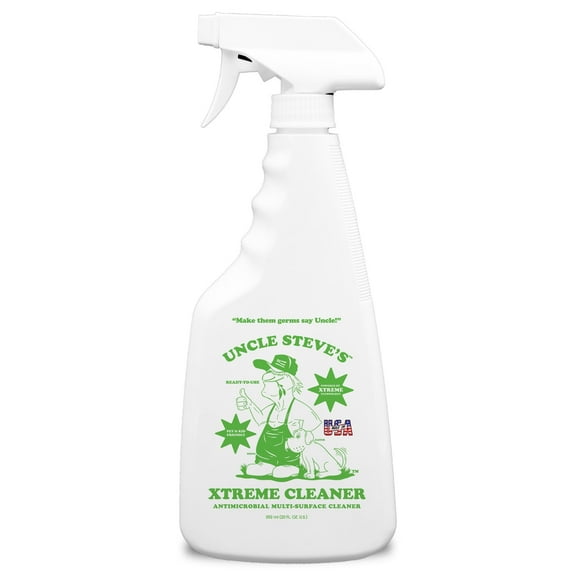 Uncle Steve's Xtreme Cleaner  Antimicrobial & Non-Toxic Cleaner 20 fl oz