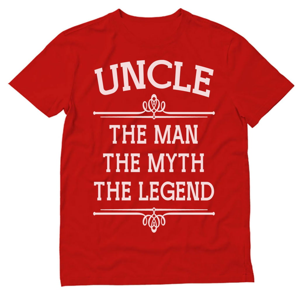Tstars 'Uncle The Man The Myth The Legend' Men's Long Sleeve T-Shirt – Funny Gift For Uncle 6 thumbnail image