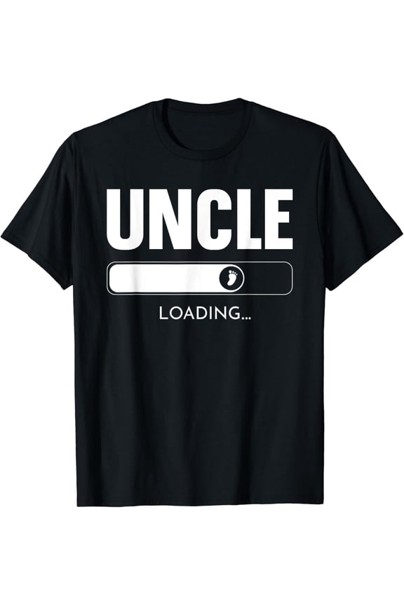 Uncle To Be Art For Men Dad Brother Kids First Time Uncle T-Shirt
