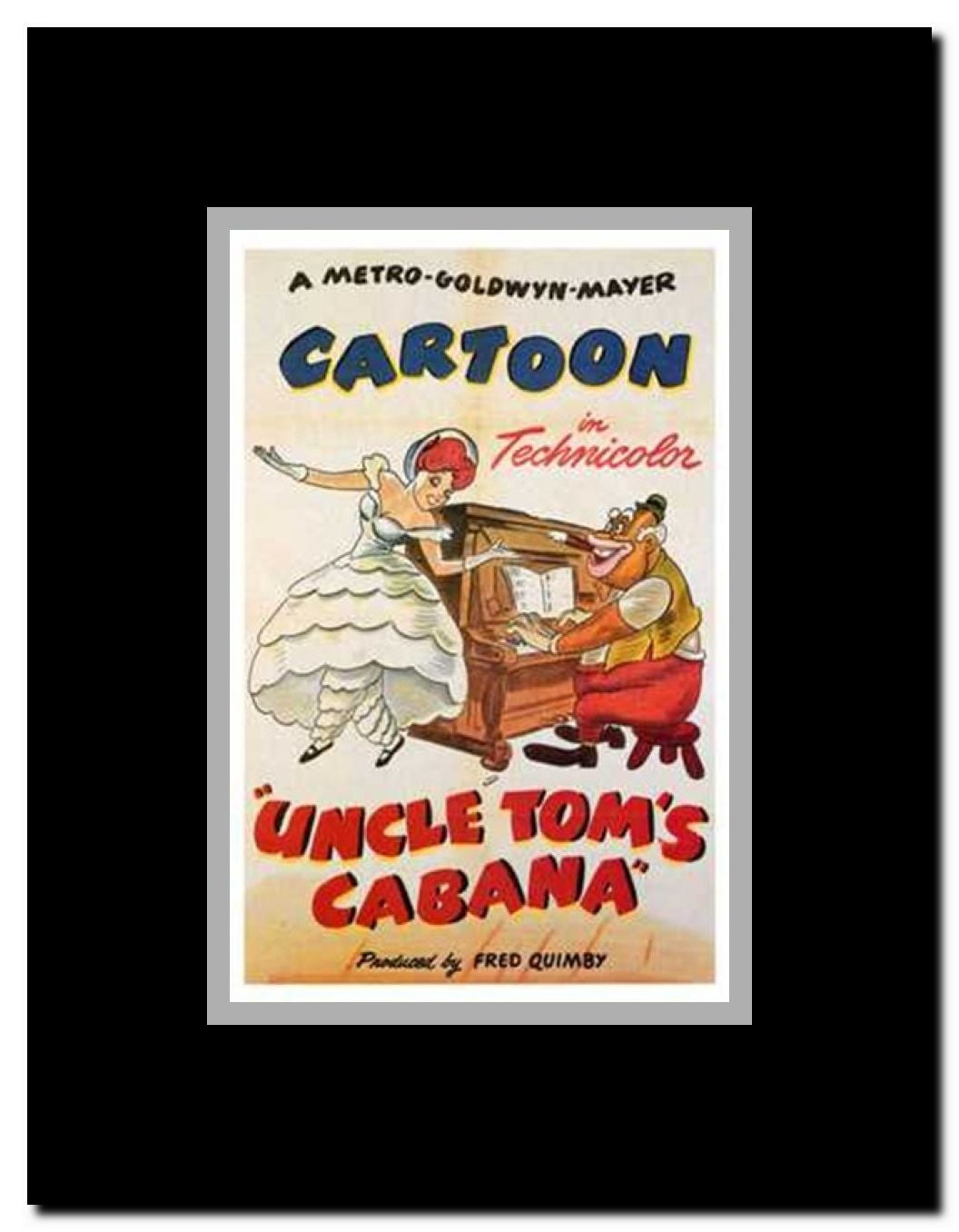 Uncle Tom's Cabana Framed Movie Poster