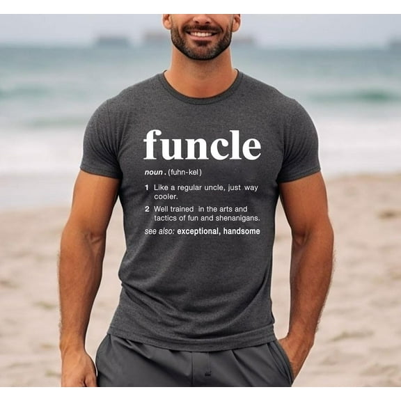 Uncle, Uncle Shirt, Funcle Definition Shirt, Family Shirt, New Uncle, Uncle To Be Shirt,Favorite Uncle,Like a Dad Only Cooler Tshirt All Size S-5XL