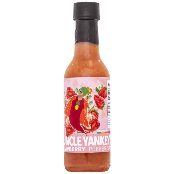 Uncle Yankeys Strawberry Pepper Sauce