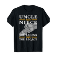 thumbnail image 1 of Uncle and Niece Matching the Legend the Legacy T-Shirt100% cotton 220g, 1 of 5