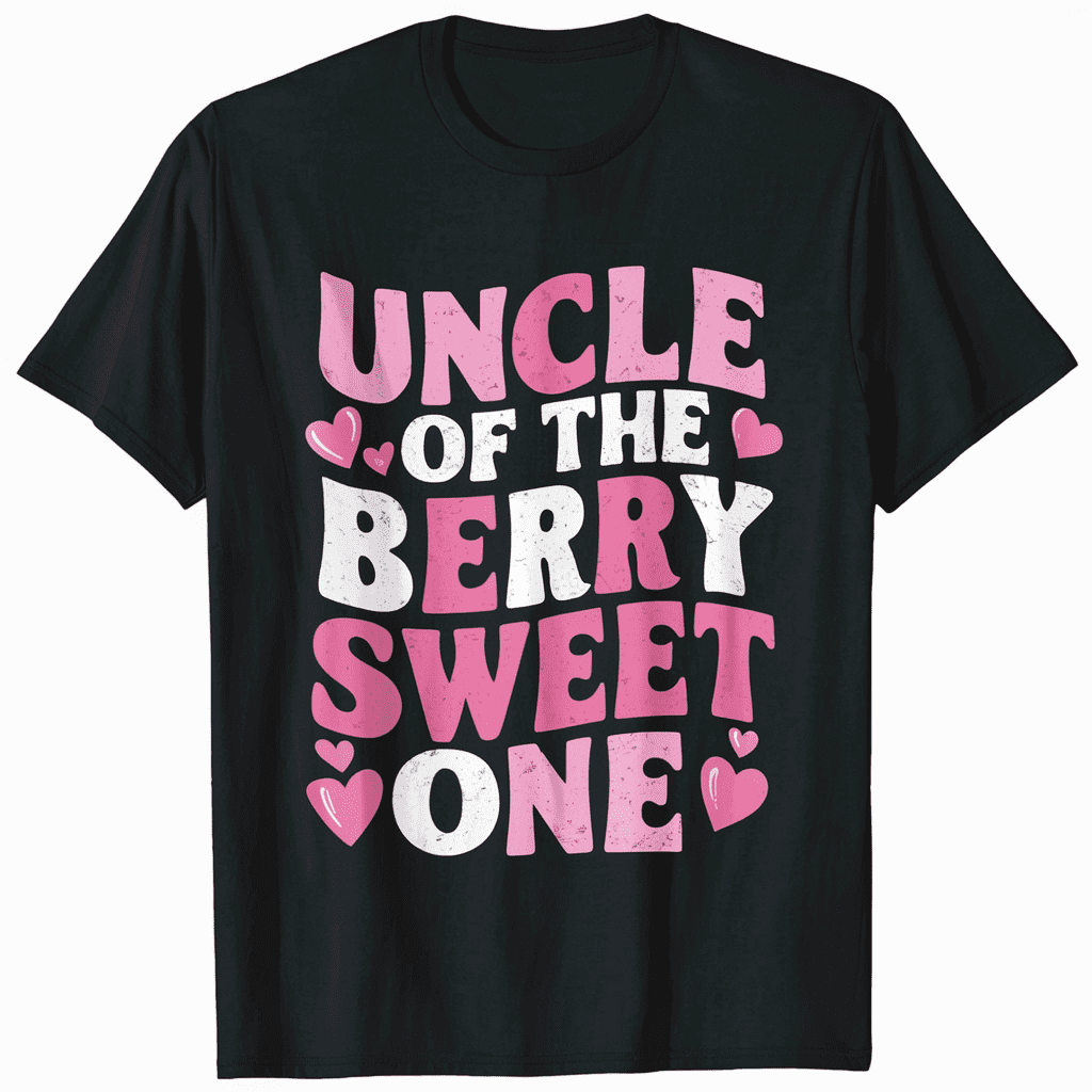 Uncle of The Berry Sweet One Family Celebration Tee