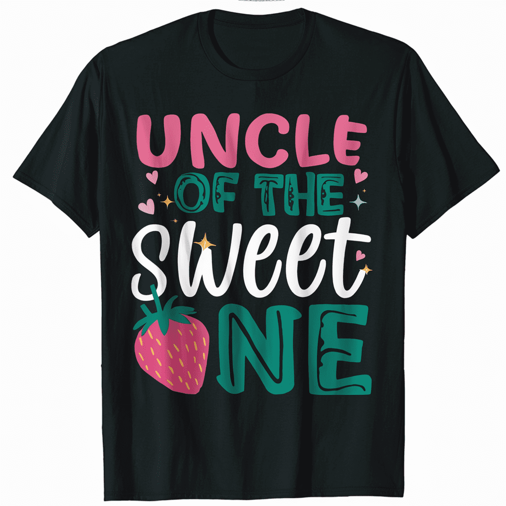 Uncle of The Berry Sweet One Hilarious Birthday Tee