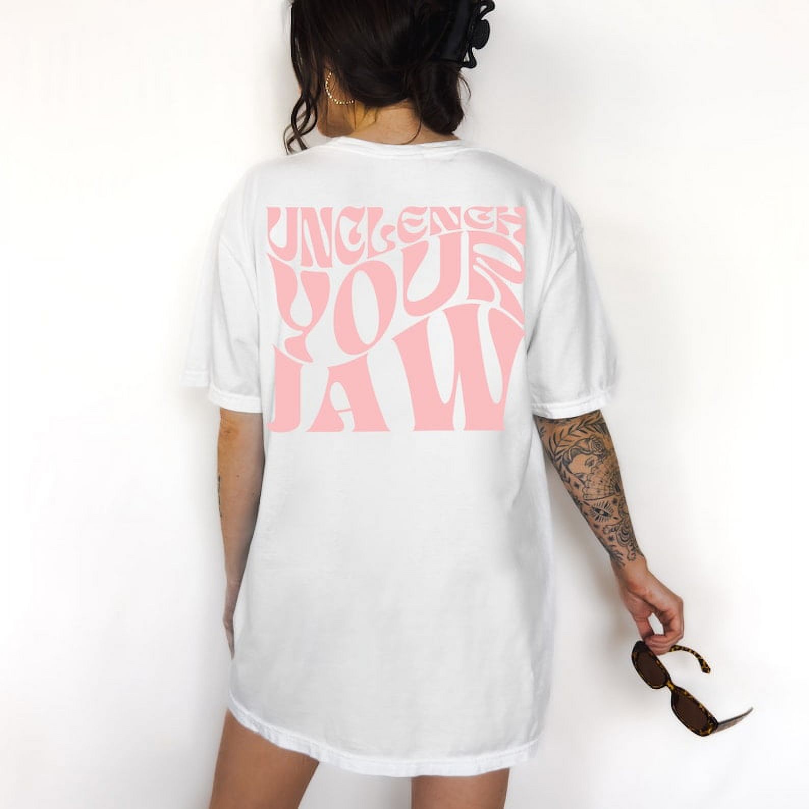 Unclench Your Jaw Cochella Merch Bonnaroo Music Festival LSDream