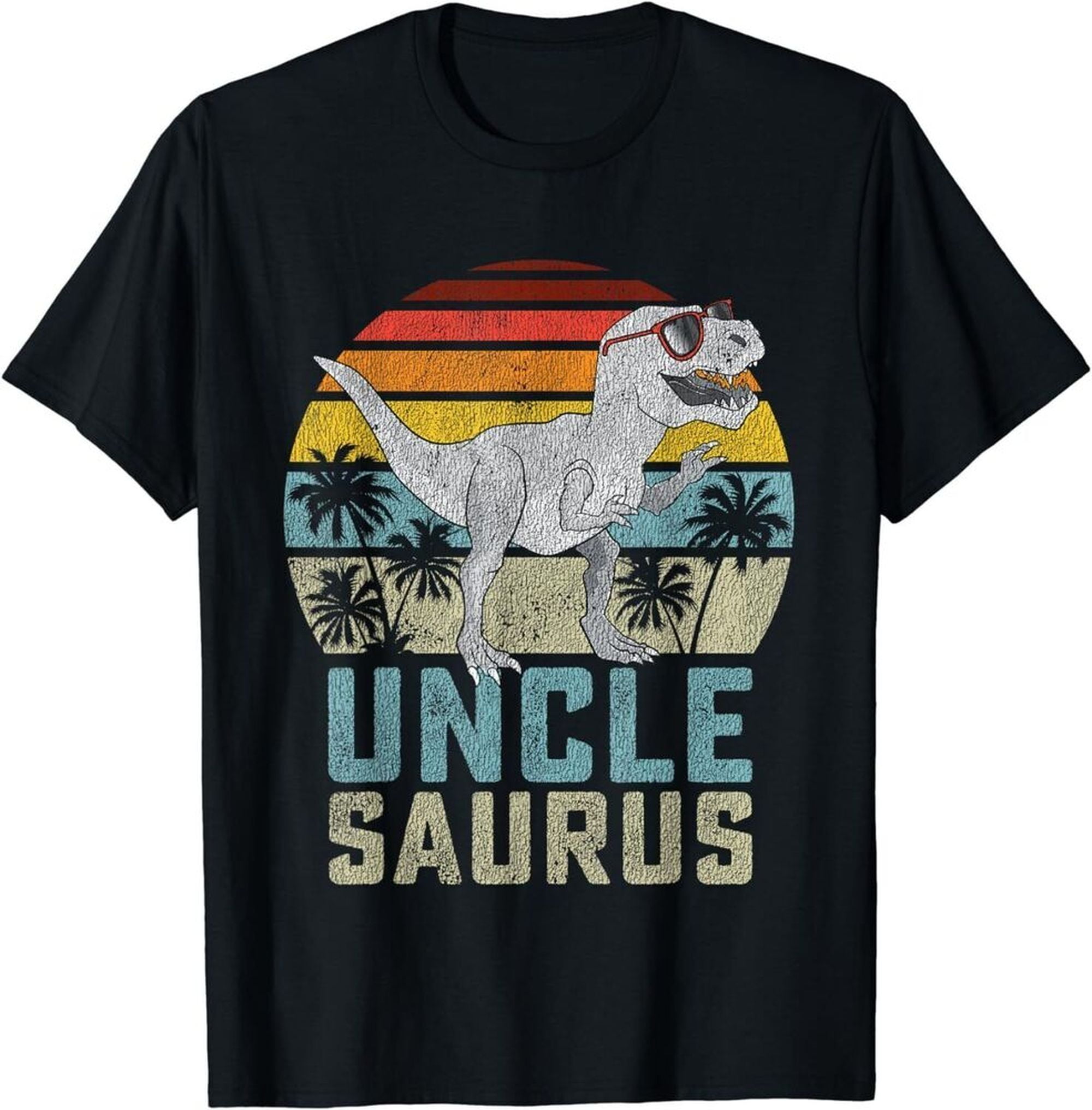 Unclesaurus T Rex Dinosaur Uncle Saurus Family Matching T-Shirt ...