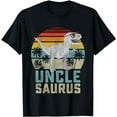 thumbnail image 1 of Unclesaurus T Rex Dinosaur Uncle Saurus Family Matching T-Shirt, 1 of 5