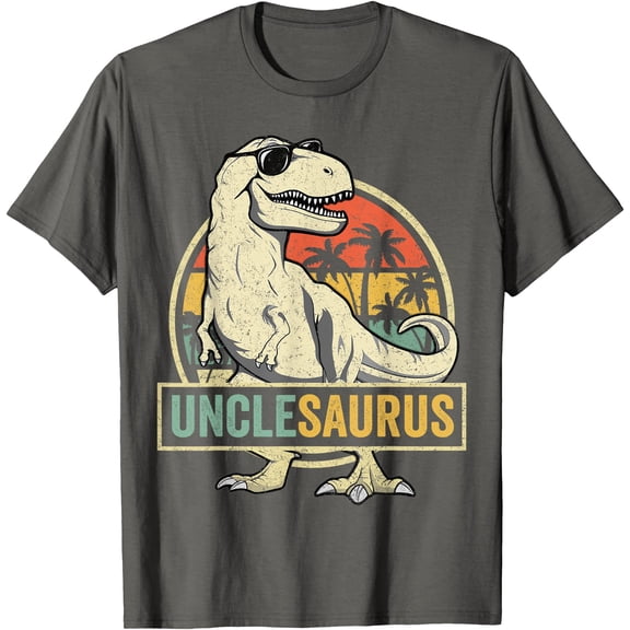 Unclesaurus T Rex Dinosaur Uncle Saurus Family Matching Unisex T-Shirt for Men Women