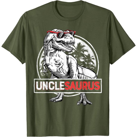 Unclesaurus T rex Dinosaur Men Uncle Saurus Family Matching Unisex T-Shirt for Men Women