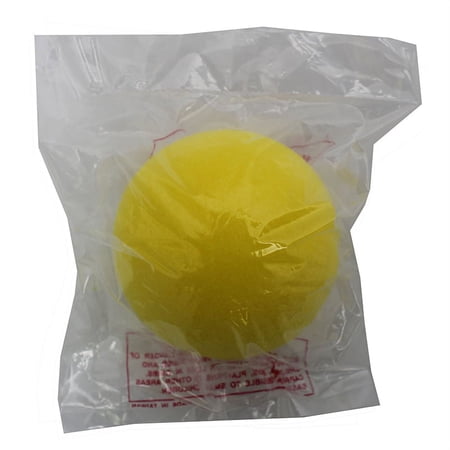 Uncoated Foam Ball, 4", Yellow | Bundle of 10 Each