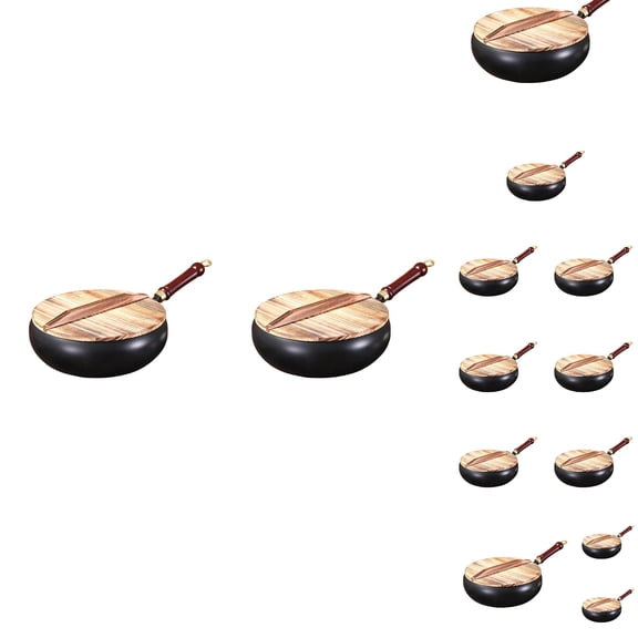 Uncoated Pan Hand Pot With Heat Retention Function For Kitchen For Culinary Styles And Recipes