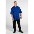 thumbnail image 1 of Uncommon Threads 0701-2002 Unisex Rogue Pro Vent Chef Coat with Mesh, Royal - Small, 1 of 1