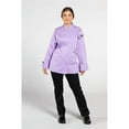thumbnail image 1 of Uncommon Threads 0702-8604 Women Tempest Pro Vent Chef Coat with Mesh, Lilac - Large, 1 of 1