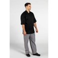 thumbnail image 1 of Uncommon Threads 0703-0101 Unisex Venture Pro Vent Chef Coat with Mesh, Black - Extra Small, 1 of 1