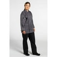 thumbnail image 1 of Uncommon Threads 0704-6404 Unisex Endeavor Pro Vent Chef Coat with Mesh, Slate - Large, 1 of 1
