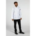 thumbnail image 1 of Uncommon Threads 0705-2502 Unisex Vigor Pro Vent Chef Coat with Mesh, White - Small, 1 of 1