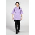 thumbnail image 1 of Uncommon Threads 0706-8601 Unisex Pulse Chef Coat, Lilac - Extra Small, 1 of 1