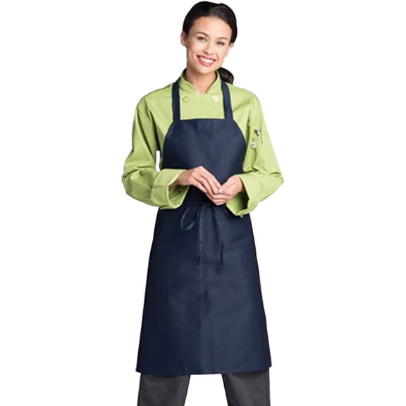 Uncommon Threads 3000-1600 30W x 34L Bib Apron in Navy