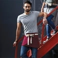 thumbnail image 1 of Uncommon Threads 3103-03W4 14 x 30 in. Beltway Waist Apron with Natural Webbing, Burgundy, 1 of 1