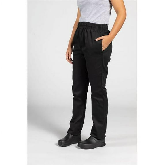Uncommon Threads 4103-0101 Women Classic Slim Mesh Pant, Black - Extra Small