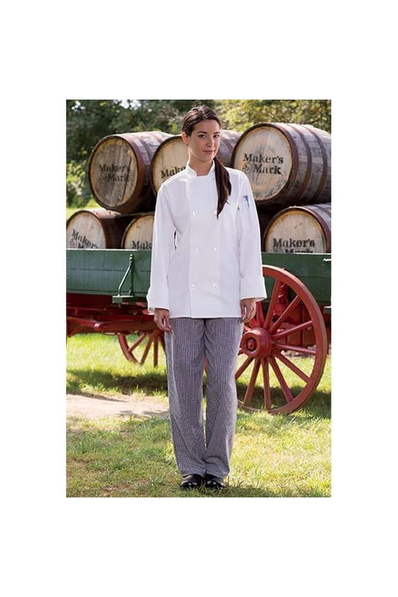 Classic Baggy Chef Pants - Houndstooth - XSmall