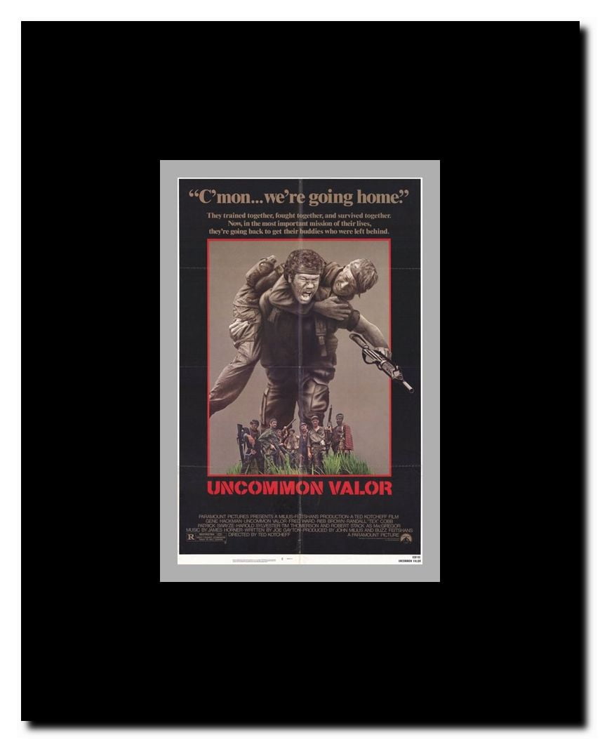 Uncommon Valor Framed Movie Poster