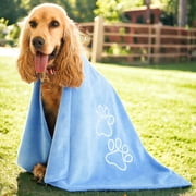 Unconditional Love Premium Pet Towel - Blue