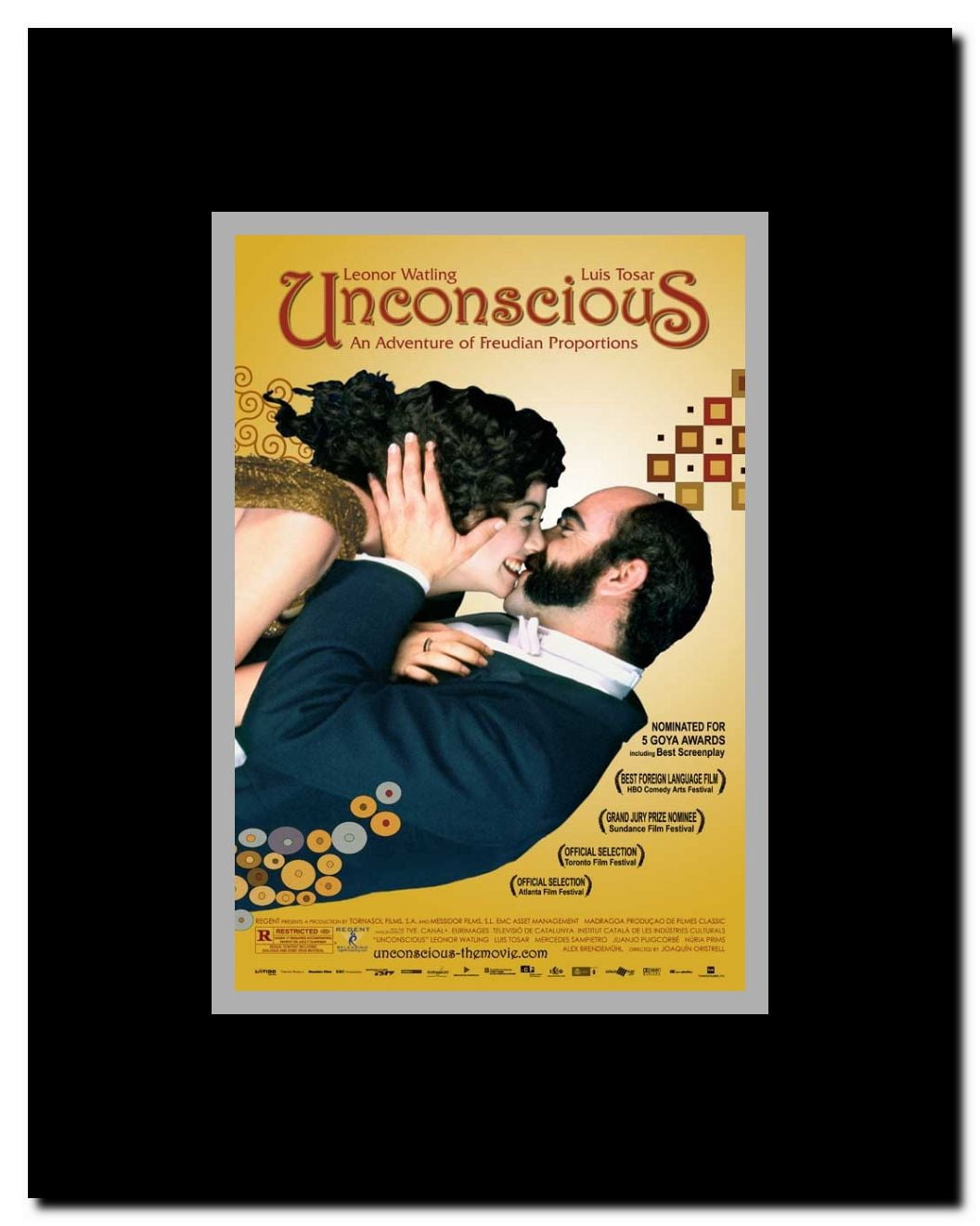 Unconscious Framed Movie Poster