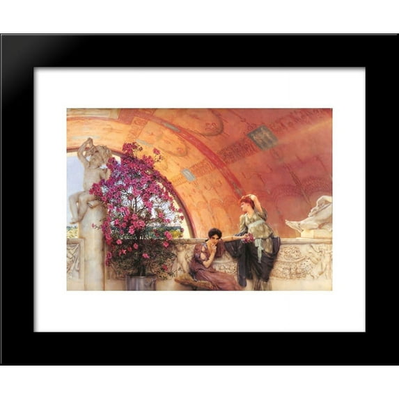 Unconscious Rivals 20x24 Framed Art Print by Alma-Tadema, Sir Lawrence