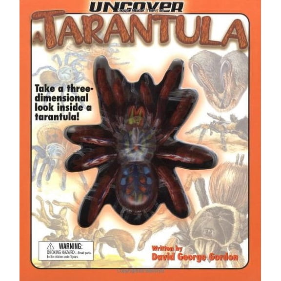 Pre-Owned Uncover a Tarantula: Take a Three-Dimensional Look Inside a Tarantula! (Hardcover 9781592232376) by David George Gordon