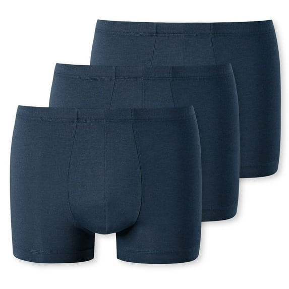 Uncover By Schiesser Men Boxer Shorts Cotton Blue M