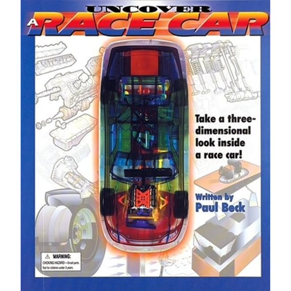 Pre-Owned Uncover a Race Car: An Uncover It Book, 9781571457912, 1571457917, Hardcover,