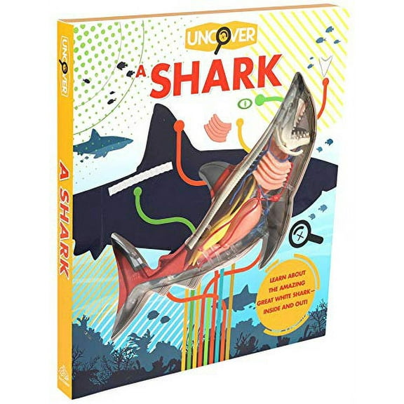 Pre-Owned Uncover a Shark (Hardcover) 1684125502 9781684125500