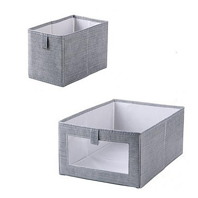 Uncovered Folding Storage Box Hollow Out Clothes Storage Box Storage Box Foldable Storage Box And Toy Clothes Storage Box Sundries And Cosmetics Storage