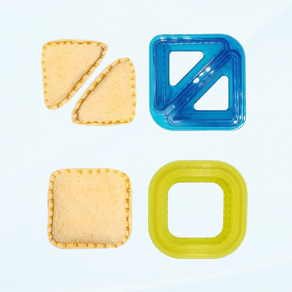 Uncrushed and Sealed Sandwich Cutter Remove Crust Bread Make a DIY