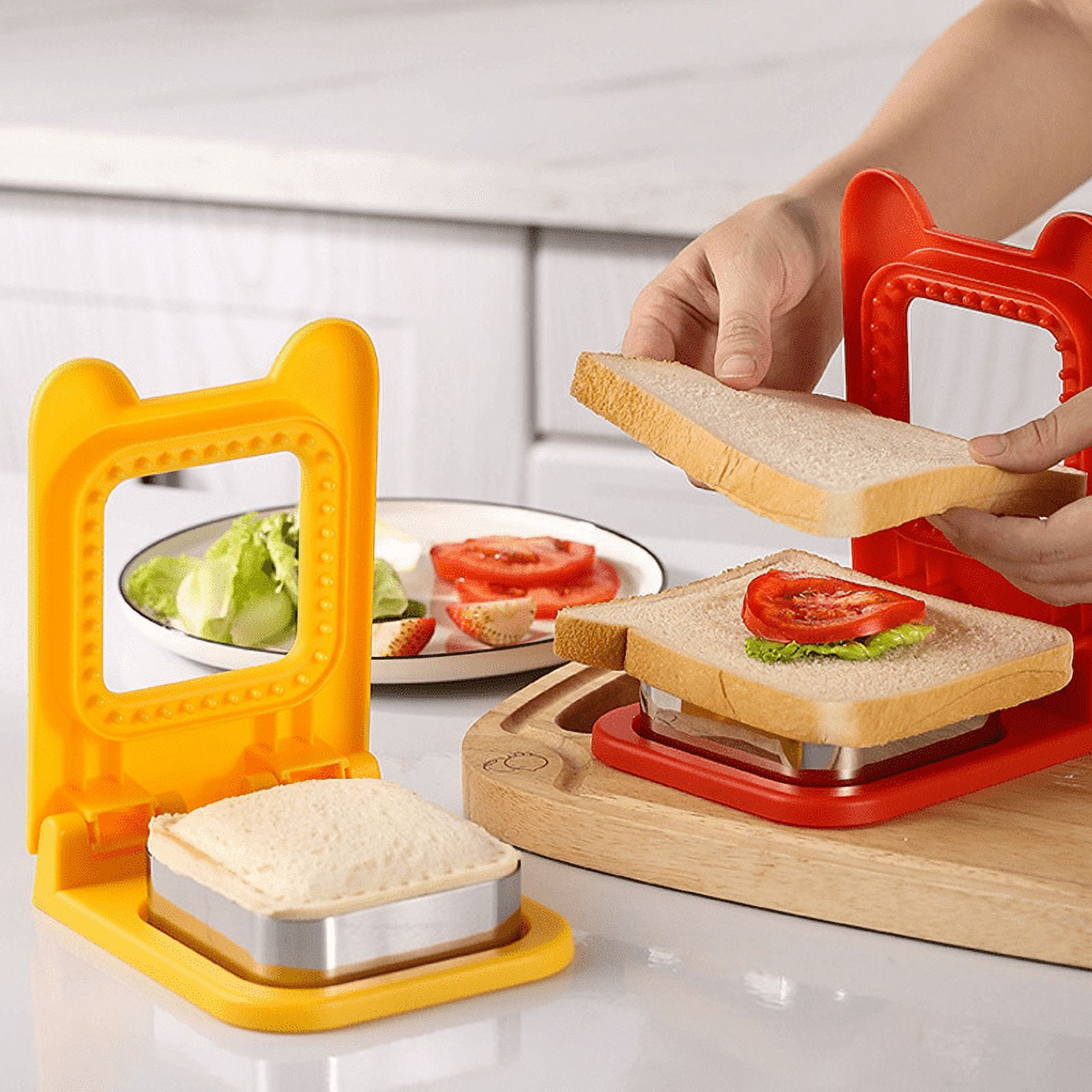 Uncrustable Sandwich Maker Cutters For Kids Lunch Mini Cookie Cutter