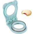 thumbnail image 1 of Uncrustable Sandwich Maker,Sandwiches Pocket Circle Shape 3.7Inch Sandwich Cutter and Sealer,Sandwich Cutter for Kids Breakfast and lunchboxes (Light Blue), 1 of 5