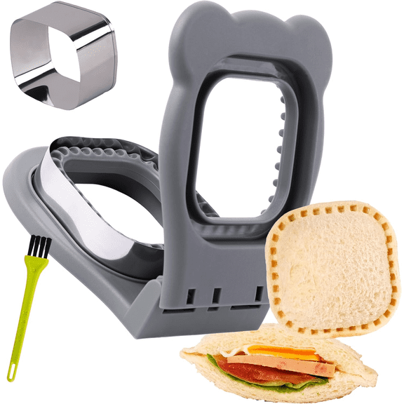 Uncrustables Sandwich Maker Sealer Cutter, Crustless Sandwich Cutter, PB&J Uncru