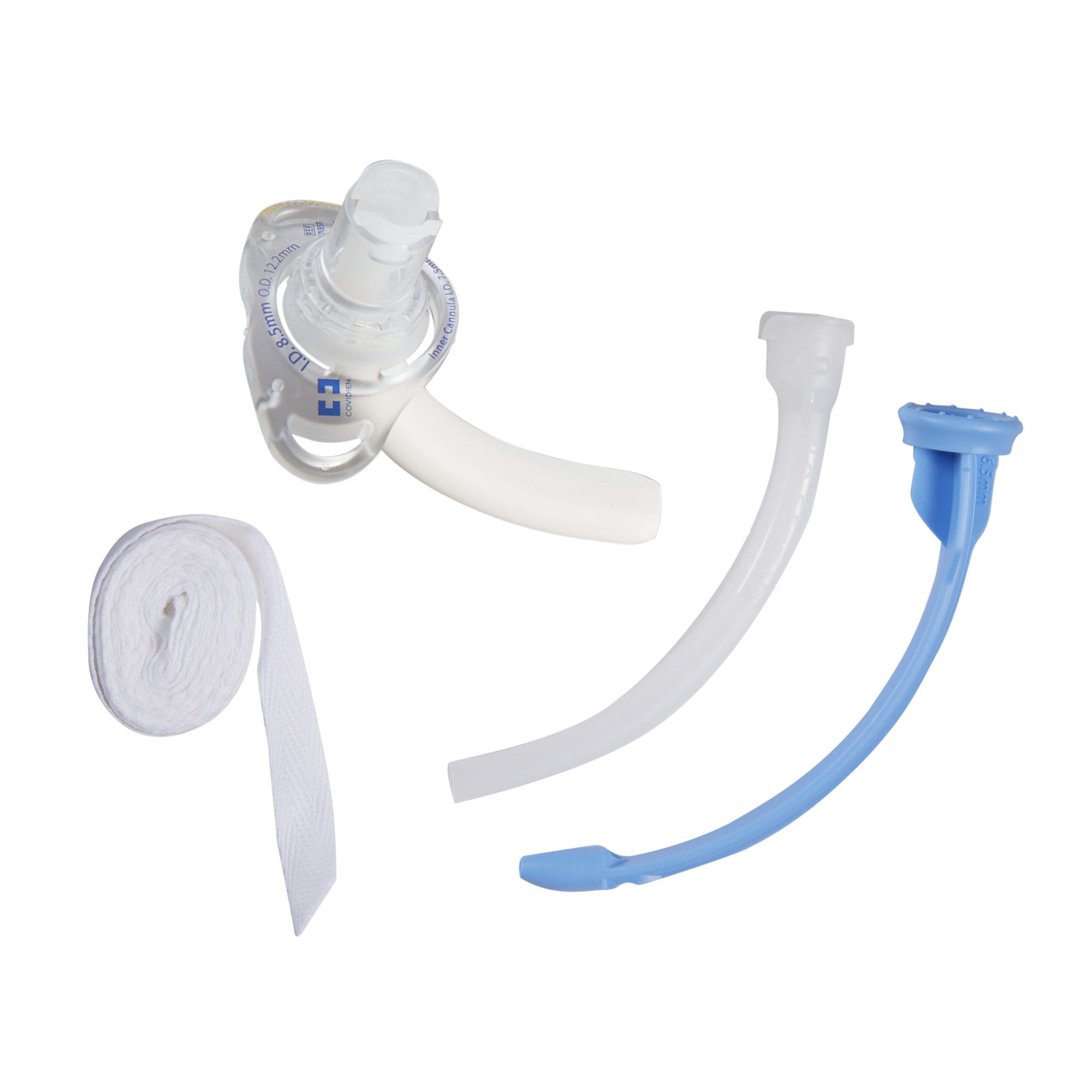 Uncuffed Tracheostomy Tube Shiley Reusable IC Size 8.0 Adult, 1 Kit ...