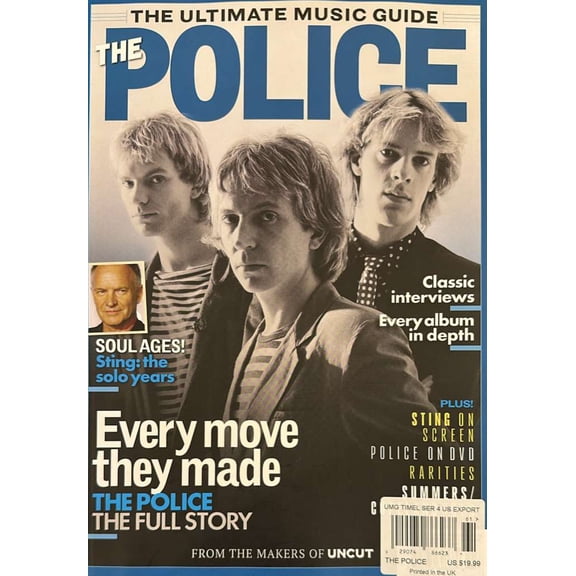 Uncut The Ultimate Music Guide, The Police Magazine Issue 61