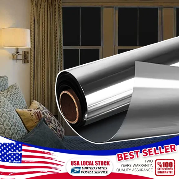 Uncut Window Roll Tint Film 5% Vlt Black Car Bus Office Home Glass 20"X79"