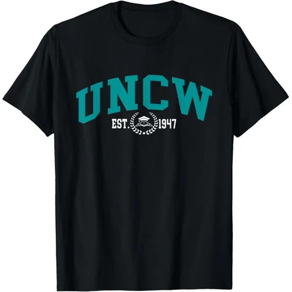Uncw University Arch Athletic Sports Pullover Men Women T-Shirt Unisex S-5XL Hot Trending Shirt, Vintage Birthday Gift