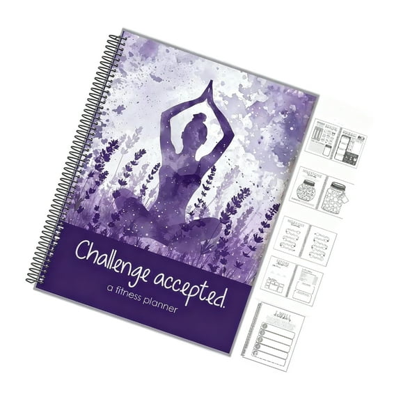 Undated 90 Day Workout Goal Trackers Notebook Weekly Habits Planner Paper Journal For Exercise Routines with Thick Paper