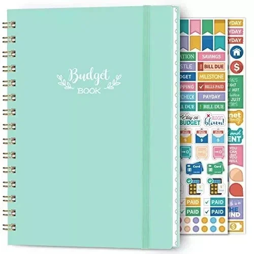 ?? Undated Budget Planner - This Budget Planner With Green Color, Measured About